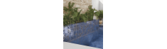 Meraki Blu 20x20 - Carrelage aspect vielli brillant (carton de 1 m2)