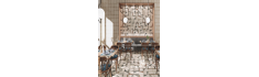 Bottega Bianco 20x20 - Carrelage style traditionnel (carton de 1 m2)