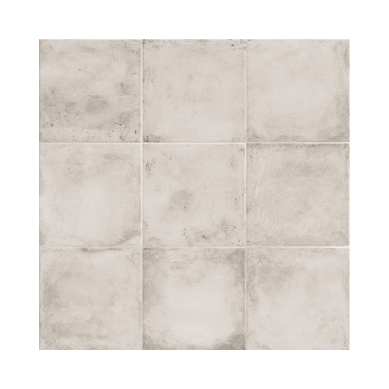 Arrebato White 20x20 - Faïence style traditionnel (carton de 1 m2)