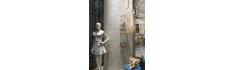 Dots Nude 20x20 – Carrelage style terrazzo (carton de 1 m²)