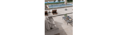 Petra Marfil 60x120 - Carrelage antidérapant effet béton (carton de 1,44 m2)