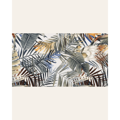 Décor Gala 60x120 - Carrelage à motifs floraux (carton de 1,44 m2)