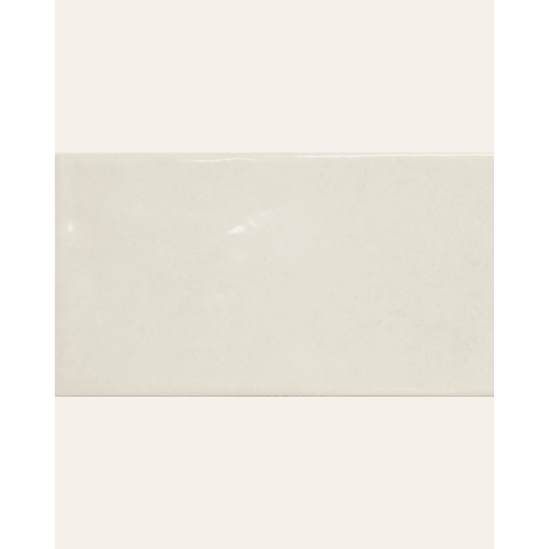 Camden Bone 10x20 - Carrelage style faïence brillante (carton de 1 m2)