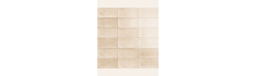 Decor Camden Bone 10x20 - Carrelage finition brillante (carton de 1 m2)
