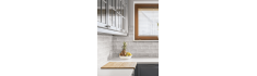 Decor Camden Grey 10x20 - Carrelage finition brillante (carton de 1 m2)