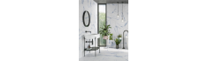 Thassos Blue 56x48,5 – Carrelage hexagonal brillant (carton de 1,20 m²)