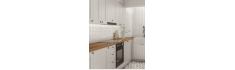 Positano Bianco 6,5x20 - Faïence effet zellige (carton de 0,5 m²)