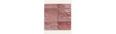 Positano Rubino 6,5x20 - Faïence effet zellige (carton de 0,5 m²)