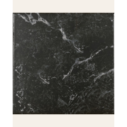 Windsor Marquina 15x15 - Carrelage effet marbre (carton de 0,5 m²)
