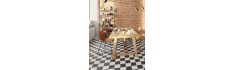 Windsor Marquina 15x15 - Carrelage effet marbre (carton de 0,5 m²)
