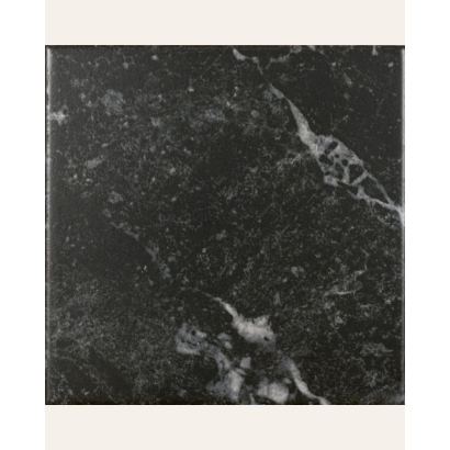 Windsor Marquina 15x15 - Carrelage effet marbre (carton de 0,5 m²)