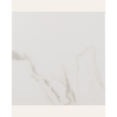 Windsor Calacatta 15x15 - Carrelage effet marbre (carton de 0,5 m²)
