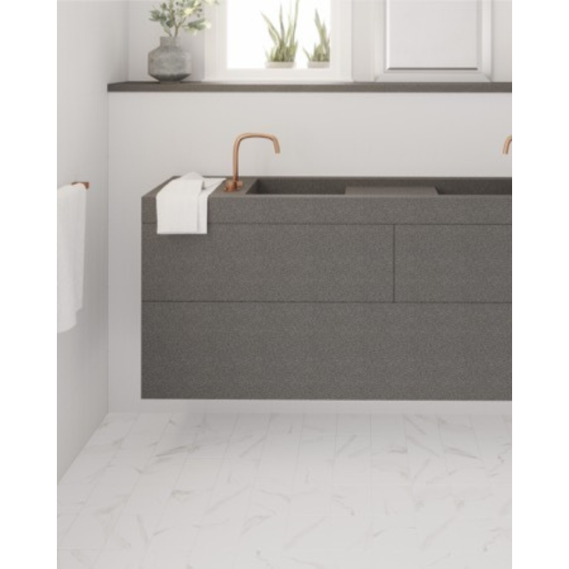 Windsor Calacatta 15x15 - Carrelage effet marbre (carton de 0,5 m²)