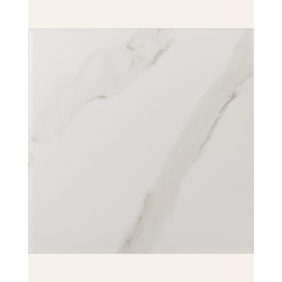 Windsor Calacatta 15x15 - Carrelage effet marbre (carton de 0,5 m²)