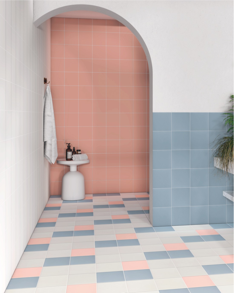 Technical Soft Jean 20x20 - Carrelage uni (carton de 1 m²)