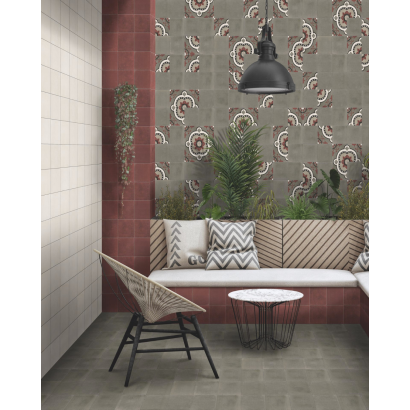 Nostalgy Anthracite 20x20 - Carrelage effet béton antidérapant (carton de 1 m²)