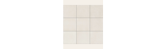 Nostalgy White 20x20 - Carrelage effet béton antidérapant (carton de 1 m²)