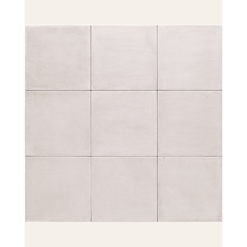 Elegance White 20x20 - Carrelage effet terre cuite (carton de 1 m²)