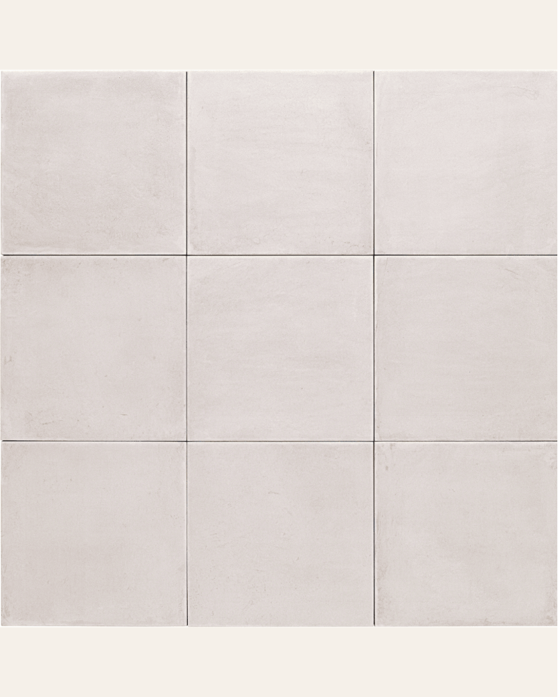 Elegance White 20x20 - Carrelage effet terre cuite (carton de 1 m²)