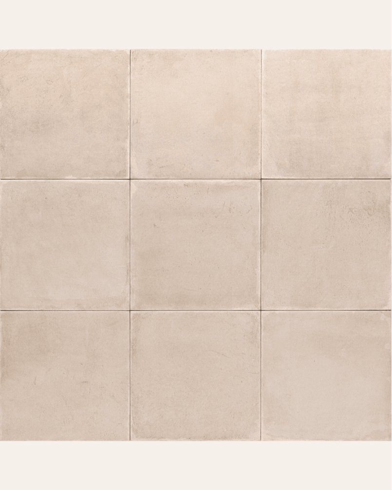 Elegance Cream 20x20 - Carrelage effet terre cuite (carton de 1 m²)