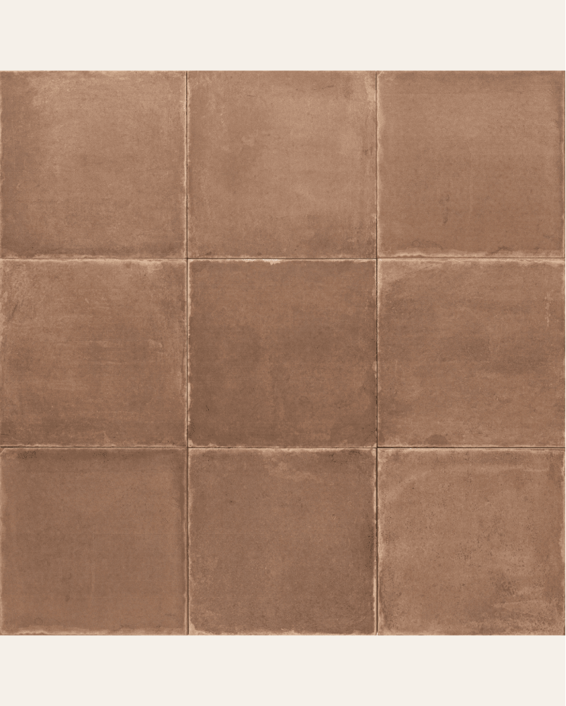 Elegance Brown 20x20 - Carrelage effet terre cuite (carton de 1 m²)