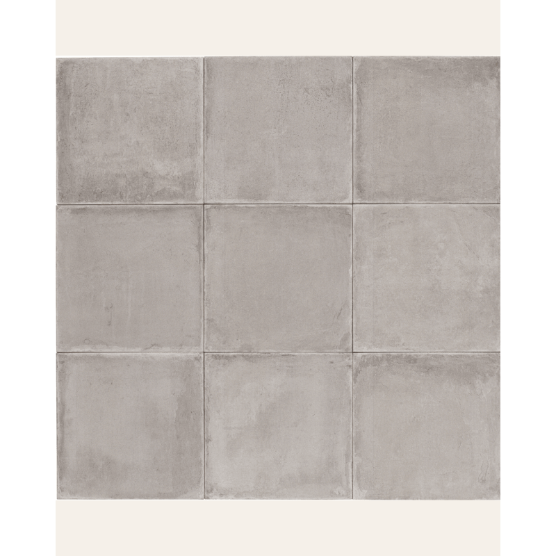Elegance Grey 20x20 - Carrelage effet terre cuite (carton de 1 m²)