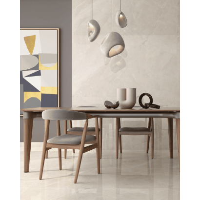 Magda Marfil 60x120 - Carrelage effet marbre poli (carton de 1,44 m2)