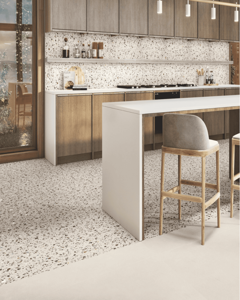 Coccio Mix 60×60 – Carrelage terrazzo multicolore (carton de 1,44 m²)