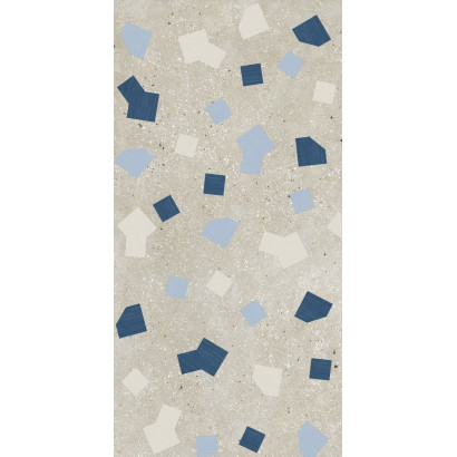 Ricetta Grigio 60x120 - Carrelage effet terrazzo (carton de 1,44 m2)