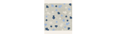 Ricetta Grigio 90x90 - Carrelage effet terrazzo (carton de 1,62 m2)