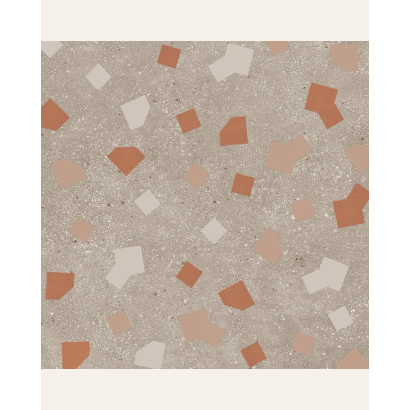 Ricetta Tortora 90x90 - Carrelage effet terrazzo (carton de 1,62 m2)