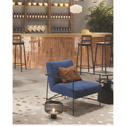 Ricetta Tortora 90x90 - Carrelage effet terrazzo (carton de 1,62 m2)