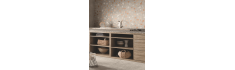 Ricetta Tortora 90x90 - Carrelage effet terrazzo (carton de 1,62 m2)
