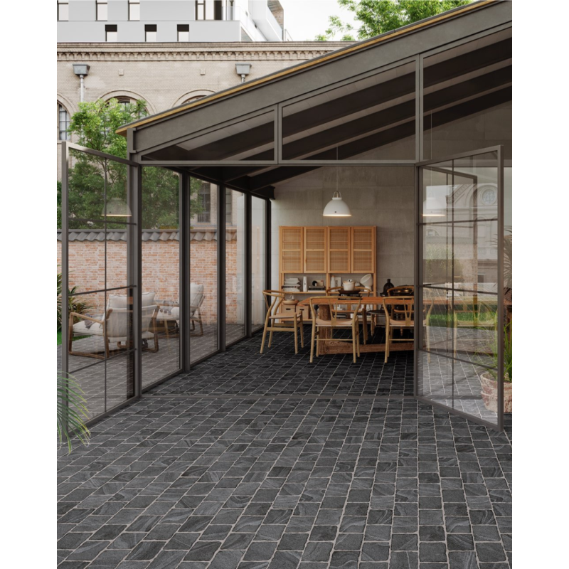 Esla Cobblestone 44x66 - Carrelage effet pierre (carton de 1,04 m2)