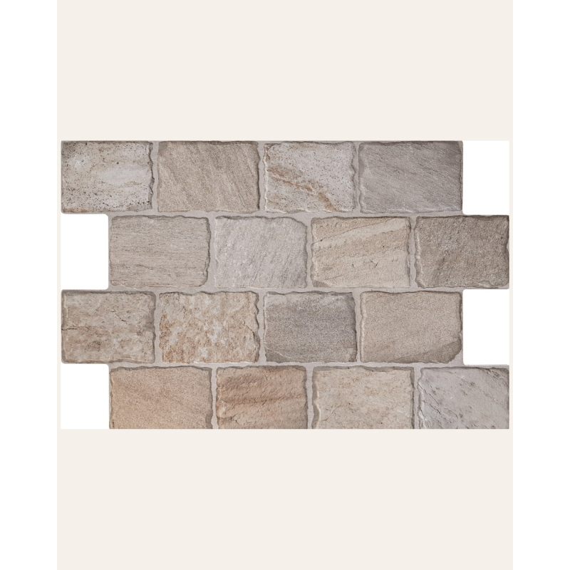 Filita Cobblestone 44x66 - Carrelage effet pierre (carton de 1,04 m2)