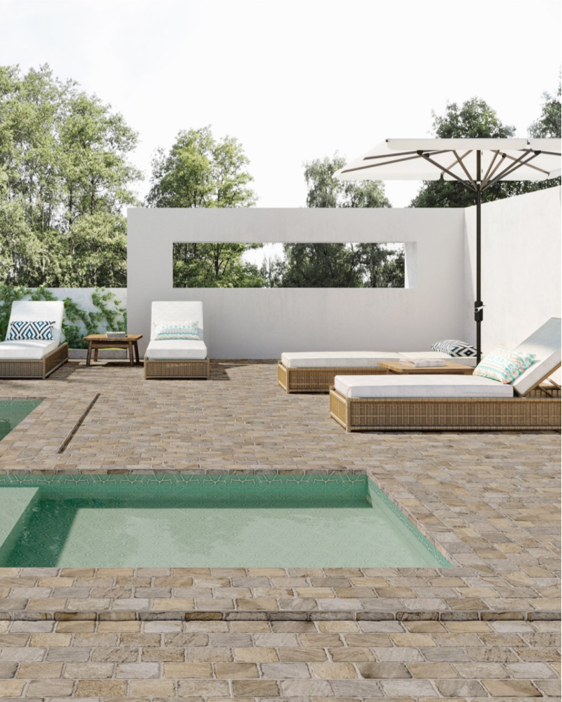 Filita Cobblestone 44x66 - Carrelage effet pierre (carton de 1,04 m2)