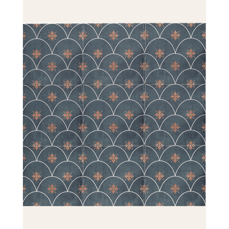Glamour 20x20 - Carrelage style carreaux de ciment (carton de 1 m²)