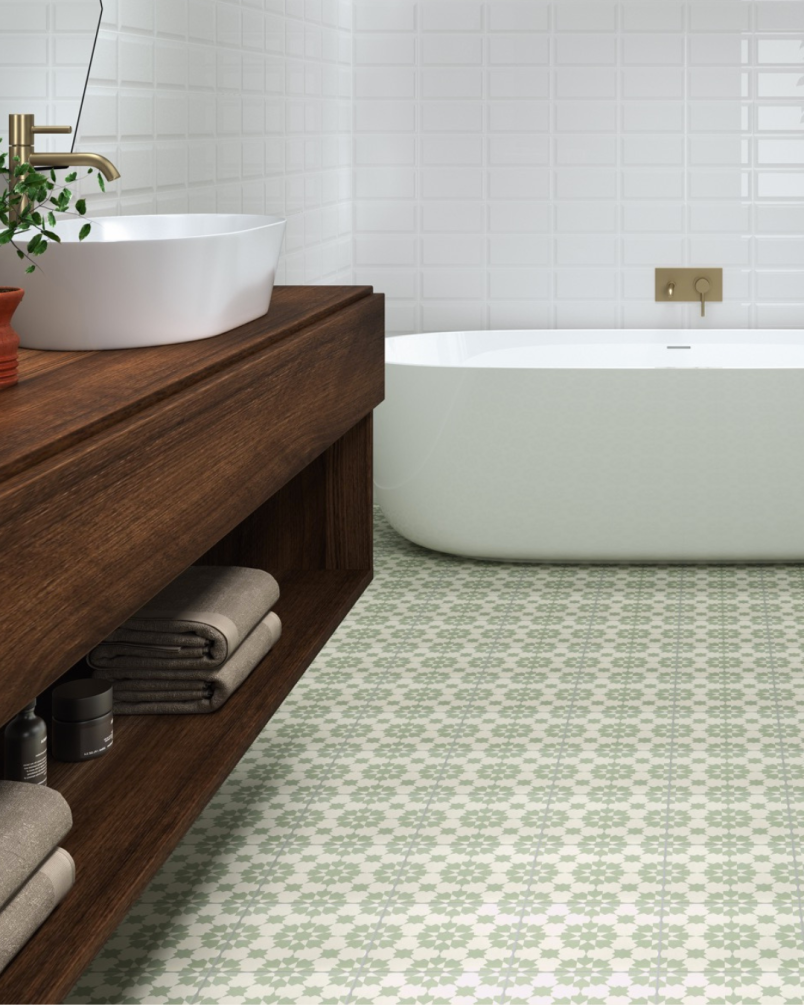 Infusion Ornelas 20x20 – Carrelage style carreaux de ciment (carton de 1 m²)