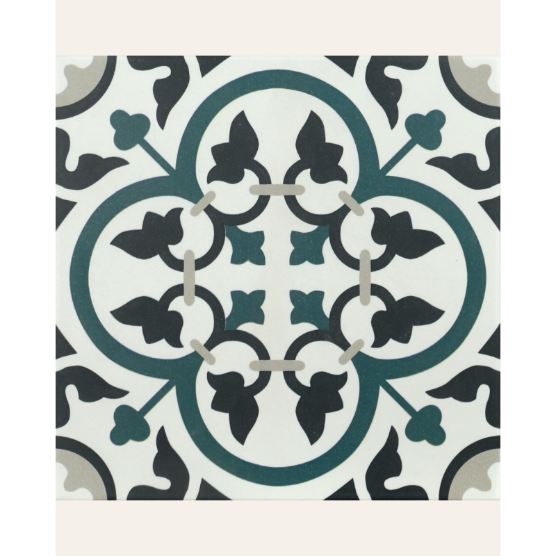 Infusion St Etienne 20x20 – Carrelage style carreaux de ciment (carton de 1 m²)