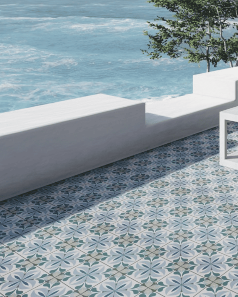 Normandy Ruan 20x20 - Carrelage style carreaux de ciment (carton de 1 m²)