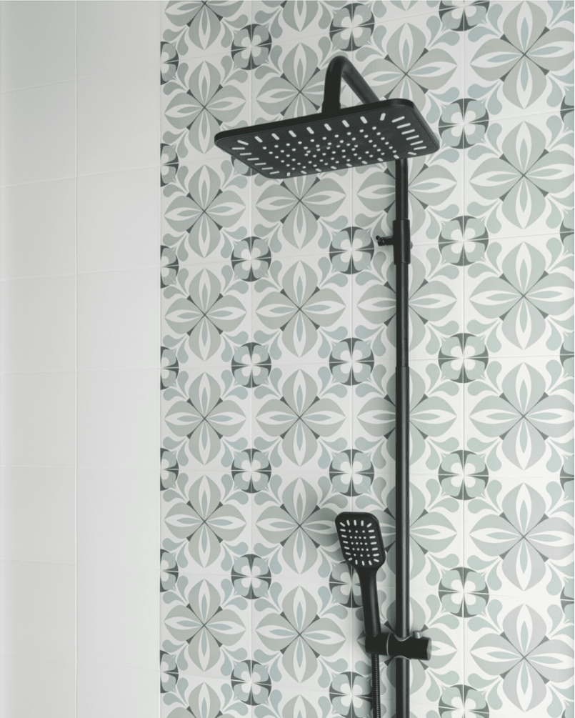 Normandy Caen 20x20 - Carrelage style carreaux de ciment (carton de 1 m²)