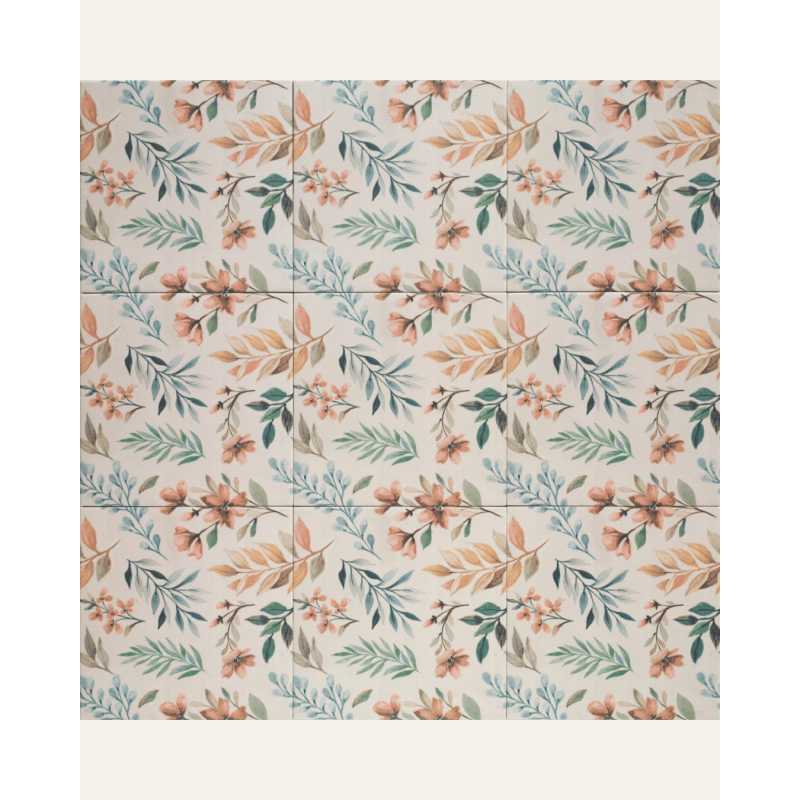 Normandy Fiora 20x20 - Carrelage style carreaux de ciment (carton de 1 m²)