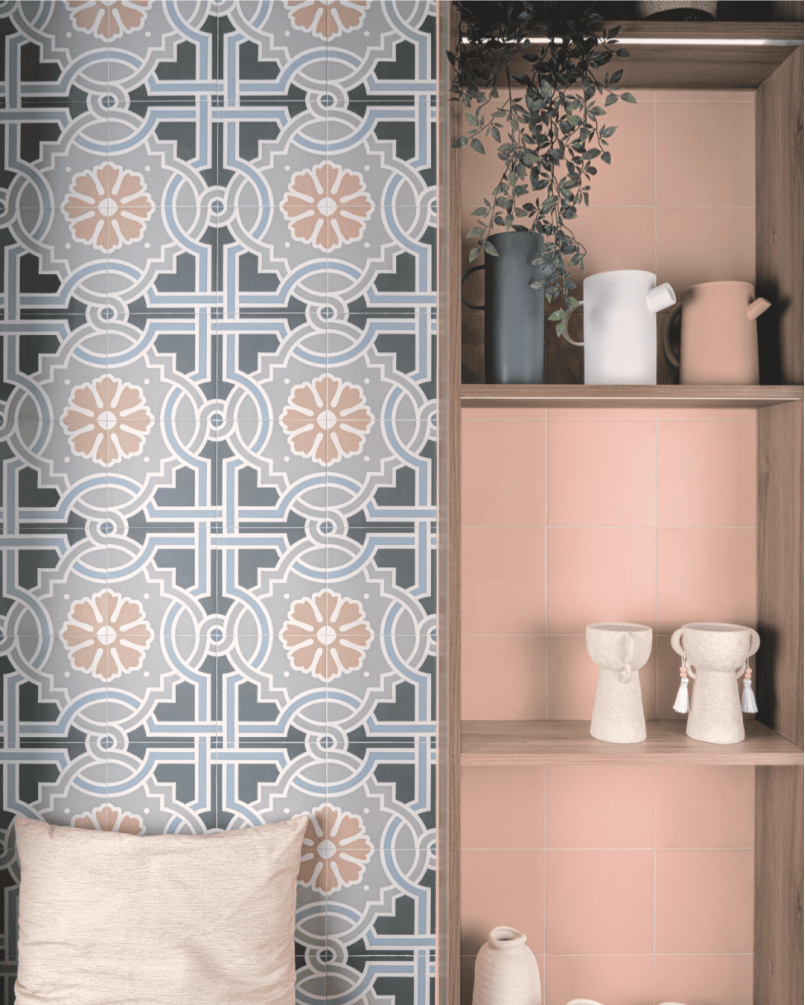 Normandy Lemont 20x20 - Carrelage style carreaux de ciment (carton de 1 m²)