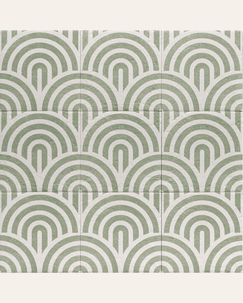 Decor Green Three 20x20 -...