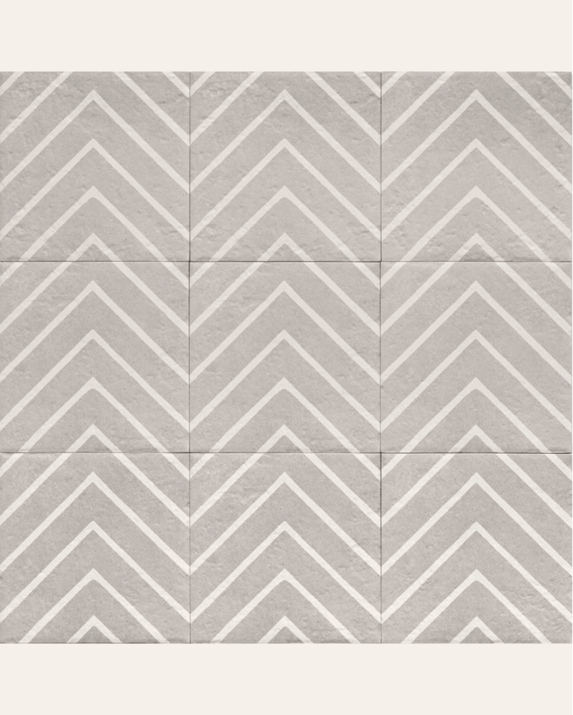 Decor Grey One 20x20 - Carrelage style carreaux de ciment (carton de 1 m²)