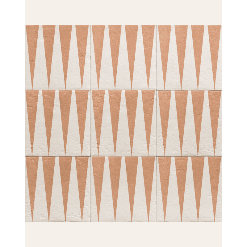 Decor Canem Four 20x20 - Carrelage style carreaux de ciment (carton de 1 m2)