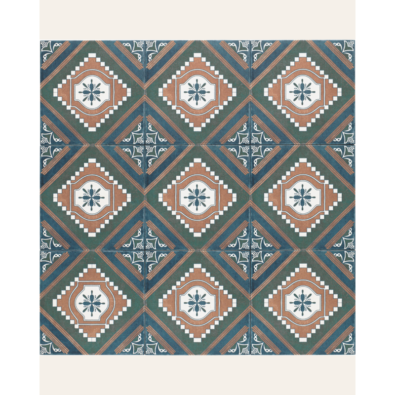 Modernist 20x20 - Carrelage style carreaux de ciment (carton de 1 m²)