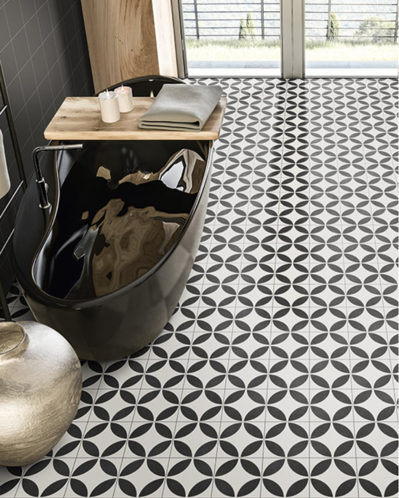 Cavan 20x20 - Carrelage style carreaux de ciment (carton de 1 m²)