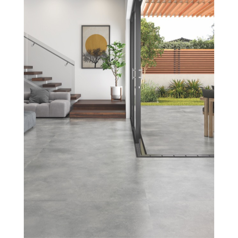 Energy Gris 60x120 - Carrelage effet béton (carton de 1,44 m2)