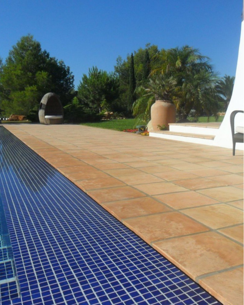 Terre cuite fait main Natural 40x40 (carton de 0,48 m²)